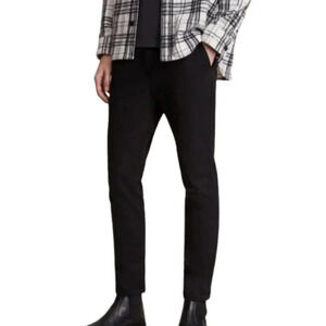 Allsaints  Mens Size 30 Slim fit Karp Chino Black Pant